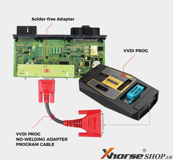 thumbnail image 2 of Xhorse VVDI PCF79XX Adapter (XDPG08) For VVDI PROG Programmer - CAN, EOBD, OBDII 2 of 5
